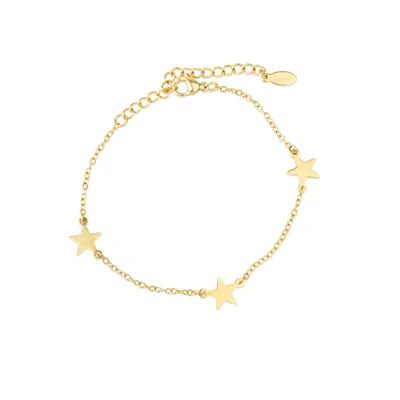 Timi Of Sweden Women's Gold Majda - Star Bracelet Stainless Steel