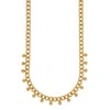 Timi Of Sweden Women's Gold Saffron - Oriental Bead Link Necklace Stainless Steel