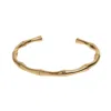 Timi Of Sweden Women's Gold Tyra - Bamboo Bangle Bracelet Stainless Steel
