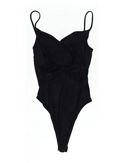 Pre-owned Timing Bodysuit In Black