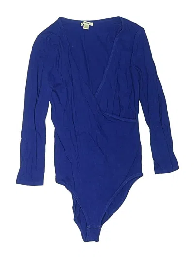Pre-owned Timing Bodysuit In Blue