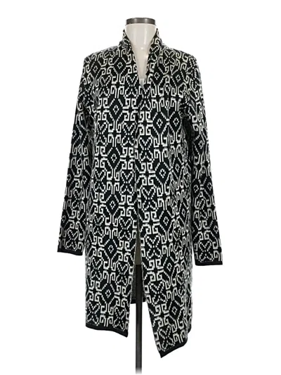 Pre-owned Timing Cardigan Sweater In Black