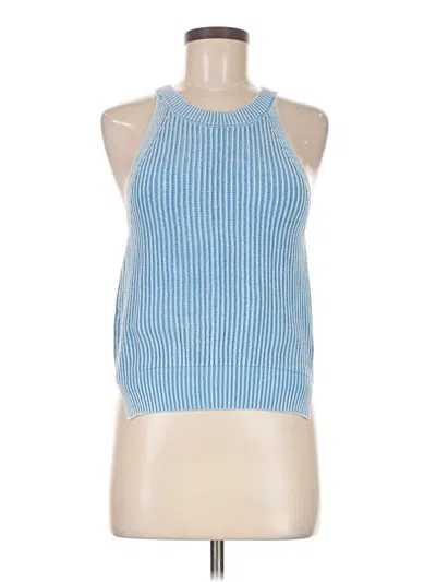 Pre-owned Timing Cardigan Sweater In Blue