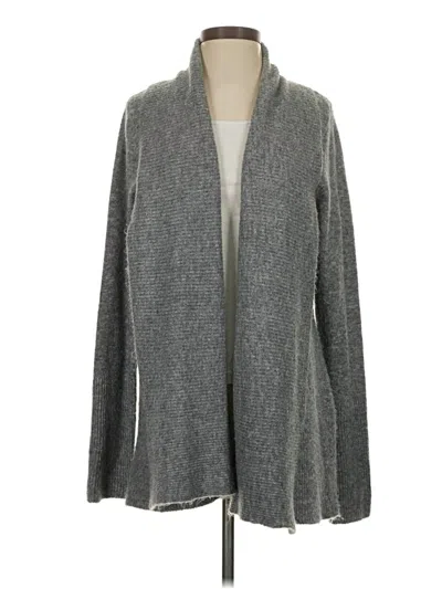 Pre-owned Timing Cardigan Sweater In Gray