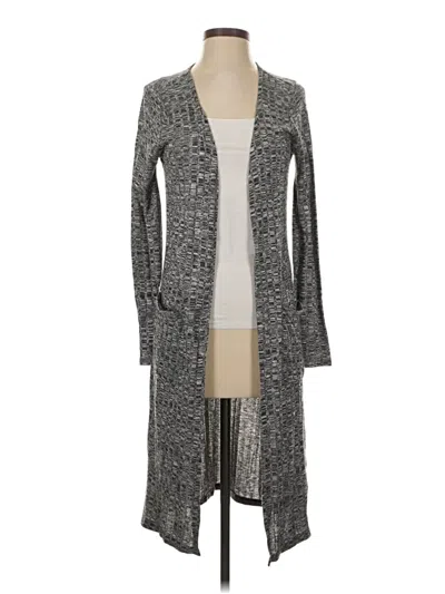 Pre-owned Timing Cardigan Sweater In Gray