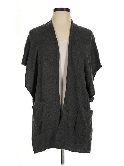 Pre-owned Timing Cardigan Sweater In Gray