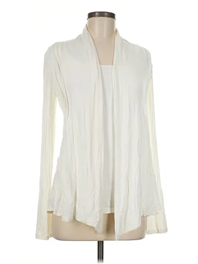 Pre-owned Timing Cardigan Sweater In Ivory