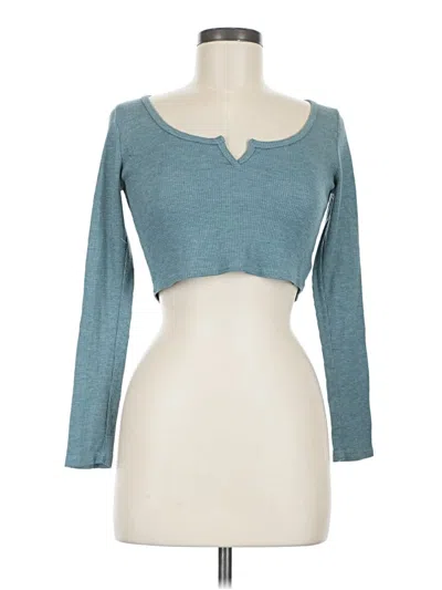 Pre-owned Timing Cardigan Sweater In Teal