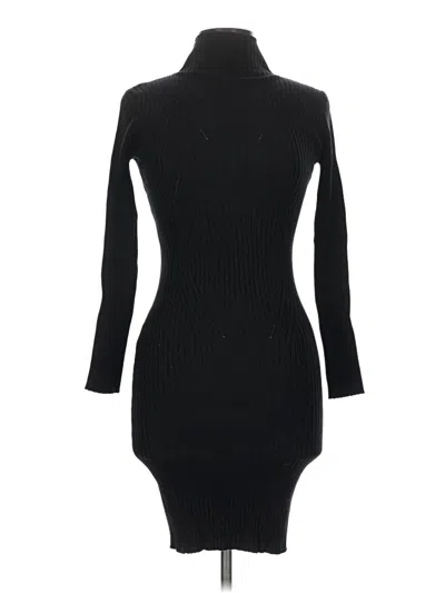 Pre-owned Timing Casual Dress In Black