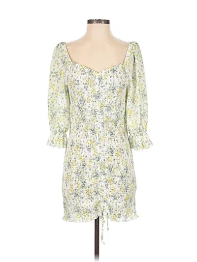 Pre-owned Timing Casual Dress In Green