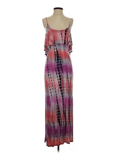 Pre-owned Timing Casual Dress In Purple