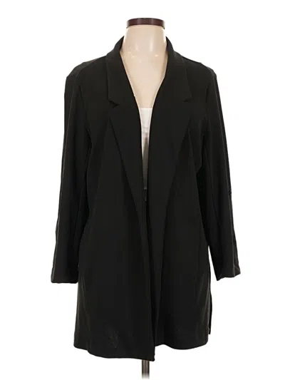 Pre-owned Timing Coat In Black