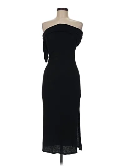 Pre-owned Timing Cocktail Dress In Black