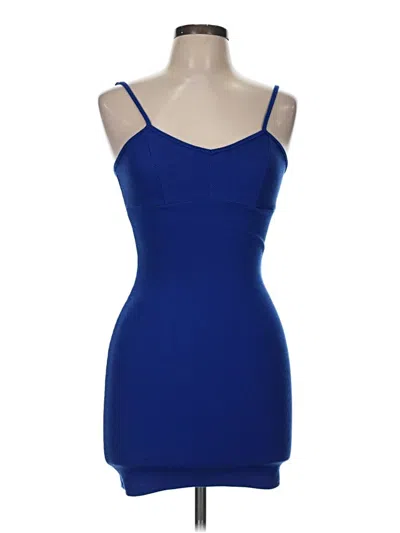 Pre-owned Timing Cocktail Dress In Blue