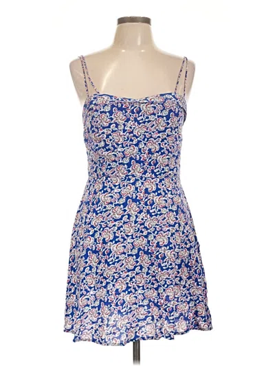 Pre-owned Timing Cocktail Dress In Blue