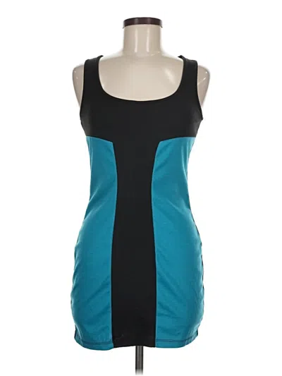 Pre-owned Timing Cocktail Dress In Teal