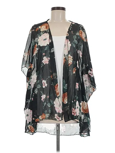 Pre-owned Timing Kimono In Gray