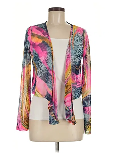 Pre-owned Timing Kimono In Pink