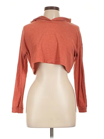 Pre-owned Timing Long Sleeve Turtleneck In Orange