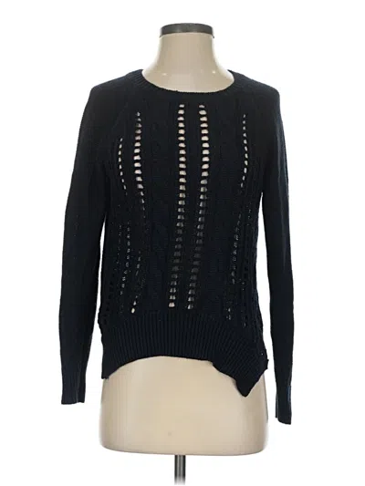 Pre-owned Timing Pullover Sweater In Black