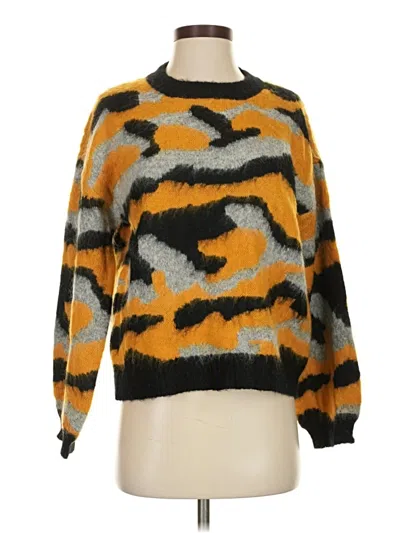 Pre-owned Timing Pullover Sweater In Yellow