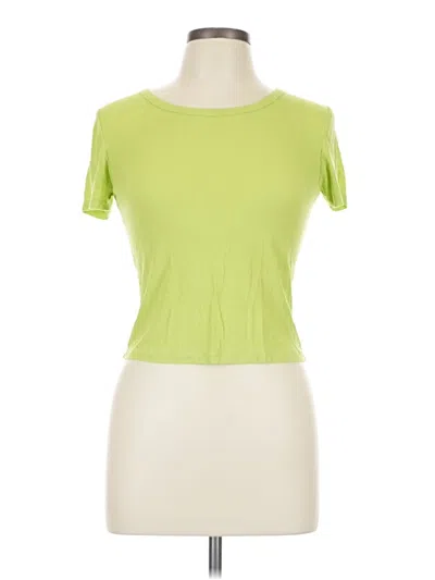Pre-owned Timing Short Sleeve T-shirt In Green
