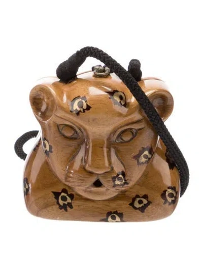 Pre-owned Timmy Woods Bucket Bag In Brown