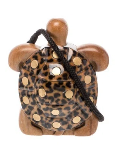 Pre-owned Timmy Woods Shoulder Bag In Brown