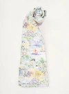Timo & Violet Limoncello Shawl Blanket In Purple