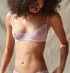 Timpa Lingerie Duet Lace Underwire Demi Bra In Pink In Pink