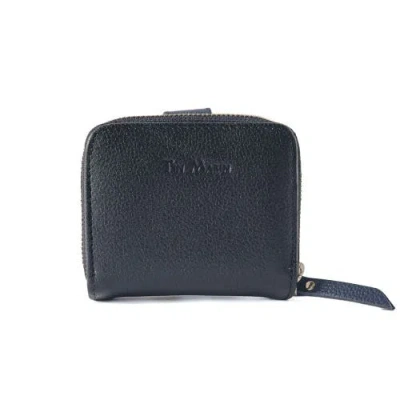 Tin Marin Camila Small Leather Wallet In Black