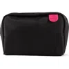Tin Marin Checs Nylon Pouch In Black