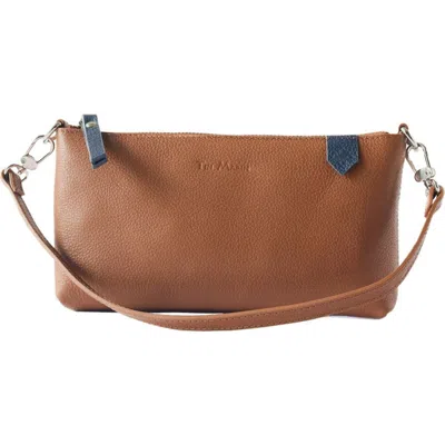 Tin Marin Elia Convertible Leather Bag In Brown