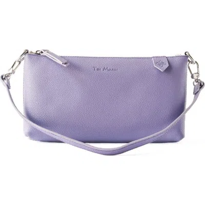 Tin Marin Elia Convertible Leather Bag In Purple