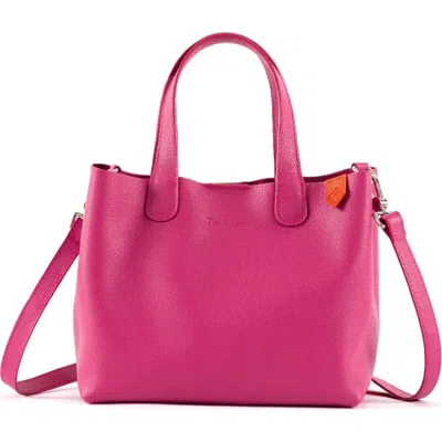 Tin Marin Emma Leather Crossbody In Pink