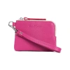 Tin Marin Gina Leather Top Zip Wallet In Pink