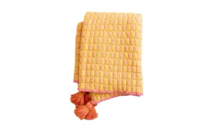 Tin Marin Handwoven Sujani Throw In Sona