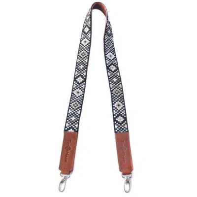 Tin Marin Mai Woven Bag Strap In Multi