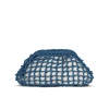 Tin Marin Ola Crochet Clutch In Blue