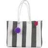 Tin Marin Zebra Woven Super Tote In Multi