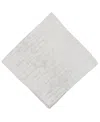 Tina Chen Designs Jacquard Napkin 4-piece Set In Silver Tone
