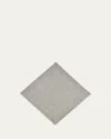 Tina Chen Designs Picot Edge Napkin In Light Oatmealwhite