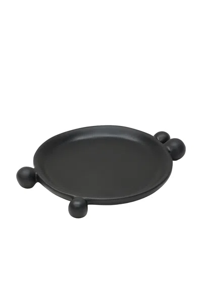 Tina Frey Designs Bubble Platter In Black
