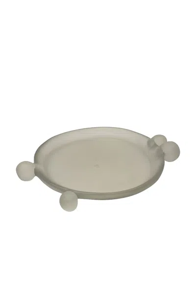 Tina Frey Designs Bubble Platter In Gray