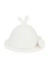Tina Frey Designs Butter Dish With Spreader In White