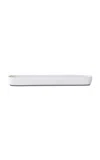 Tina Frey Designs Cuadrado Long Resin Centerpiece Bowl In White