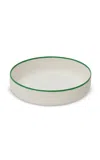 Tina Frey Designs Ligne Extra Large Resin Bowl In Green