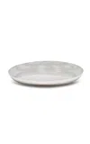 Tina Frey Designs Modern Medium Stainless Steel Platter In Silver