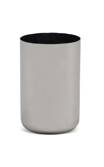 Tina Frey Designs Modern Stainless Steel Champagne Cooler In Silver