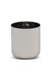Tina Frey Designs Modern Stainless Steel Short Cup In Silver